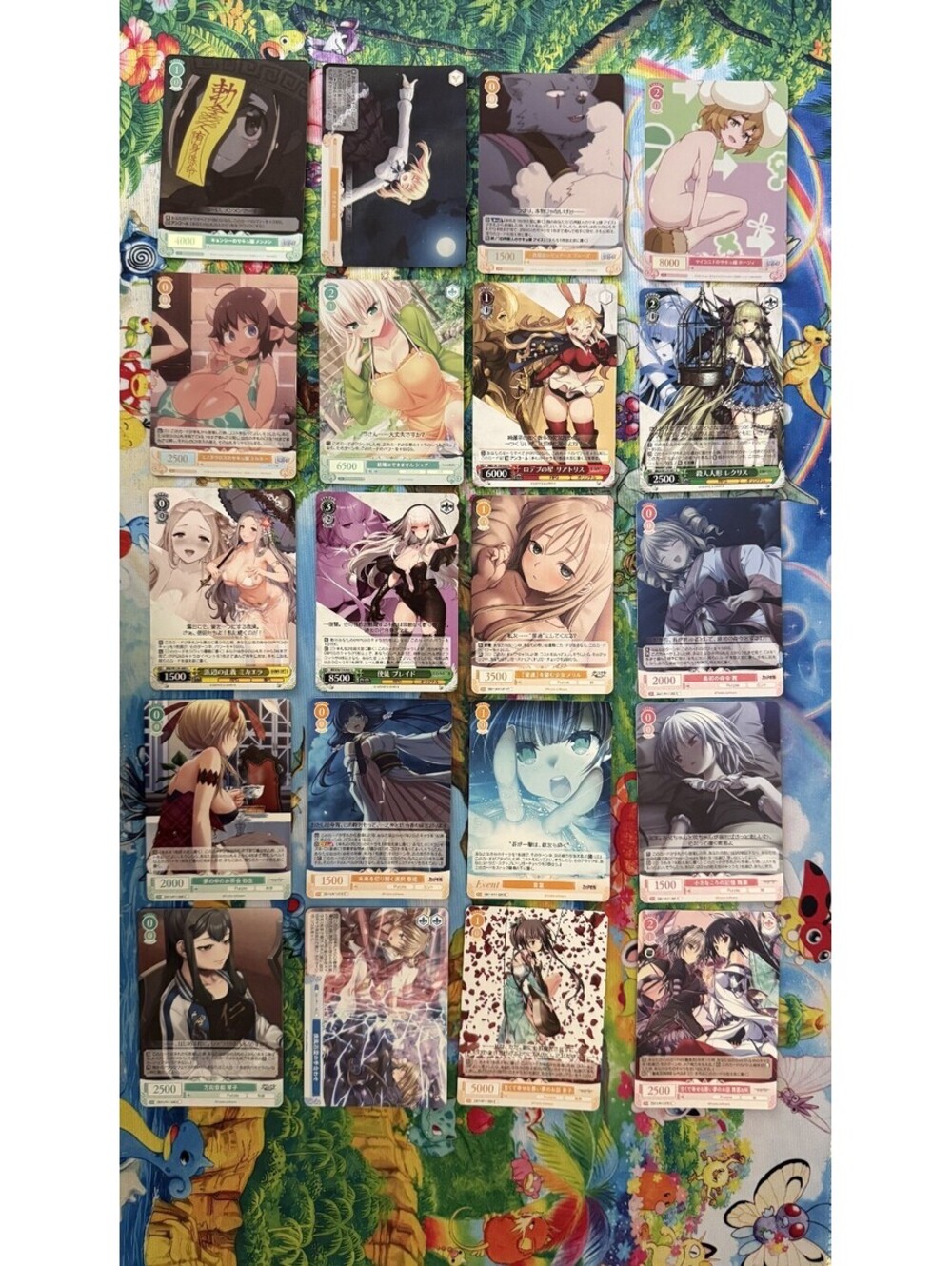 Weiss Schwarz 20 Card Lot Mixed Anime TCG RAW D8